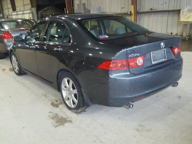 JH4CL96854C012055 - 2004 ACURA TSX GRAY photo 3