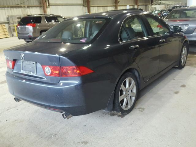 JH4CL96854C012055 - 2004 ACURA TSX GRAY photo 4