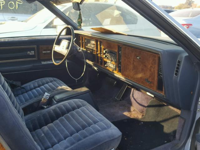 1G4AZ57Y5DE404984 - 1983 BUICK RIVIERA BLUE photo 5