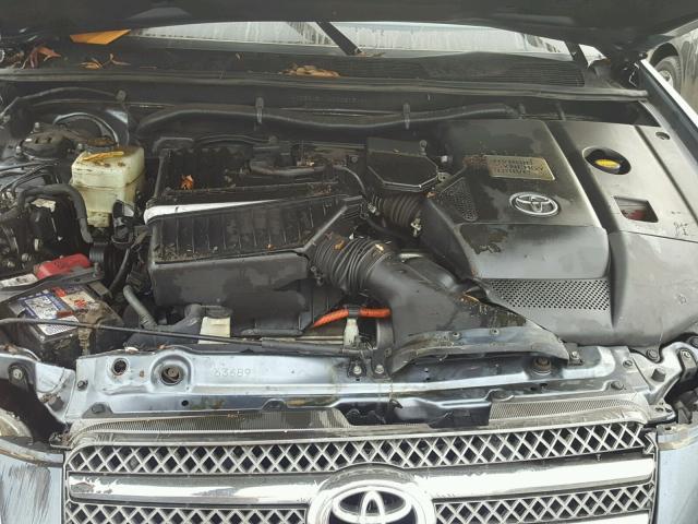 JTEDW21A470021314 - 2007 TOYOTA HIGHLANDER BLUE photo 7