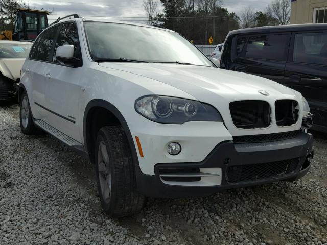 5UXFE43589L272655 - 2009 BMW X5 XDRIVE3 WHITE photo 1