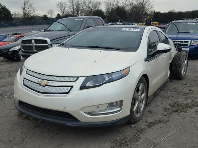 1G1RD6E4XCU113552 - 2012 CHEVROLET VOLT WHITE photo 2