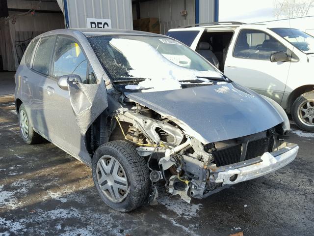 JHMGD384X8S037891 - 2008 HONDA FIT SILVER photo 1