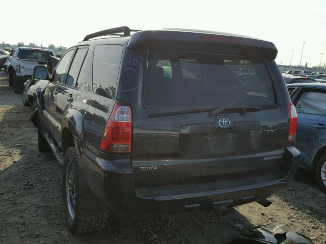 JTEBU14R570112794 - 2007 TOYOTA 4RUNNER SR CHARCOAL photo 3