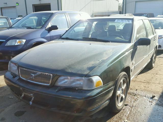 YV1LT56DXX2590759 - 1999 VOLVO S70 GREEN photo 2