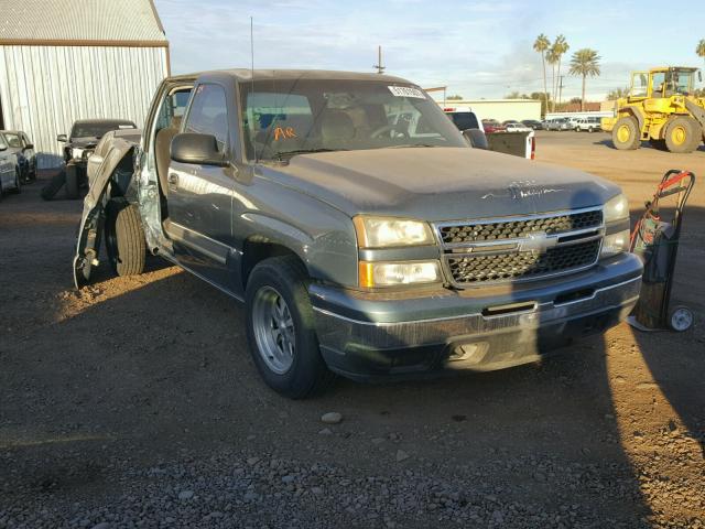 2GCEC13V471124832 - 2007 CHEVROLET SILVERADO BLUE photo 1