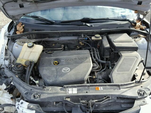 JM1BK12FX61446539 - 2006 MAZDA 3 I SILVER photo 7