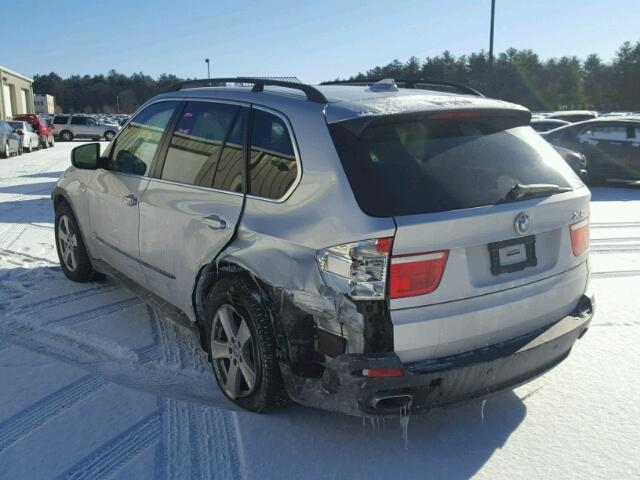 5UXFE83537LZ39085 - 2007 BMW X5 4.8I SILVER photo 3