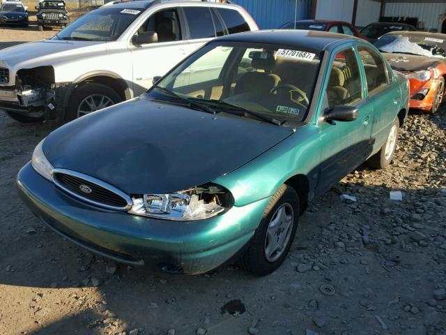 3FALP6538WM108649 - 1998 FORD CONTOUR BA GREEN photo 2