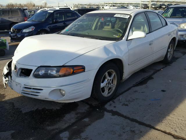 1G2HX54K5Y4280675 - 2000 PONTIAC BONNEVILLE WHITE photo 2