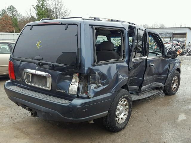 5LMRU27A4XLJ35831 - 1999 LINCOLN NAVIGATOR ლურჯი ფოტო 4