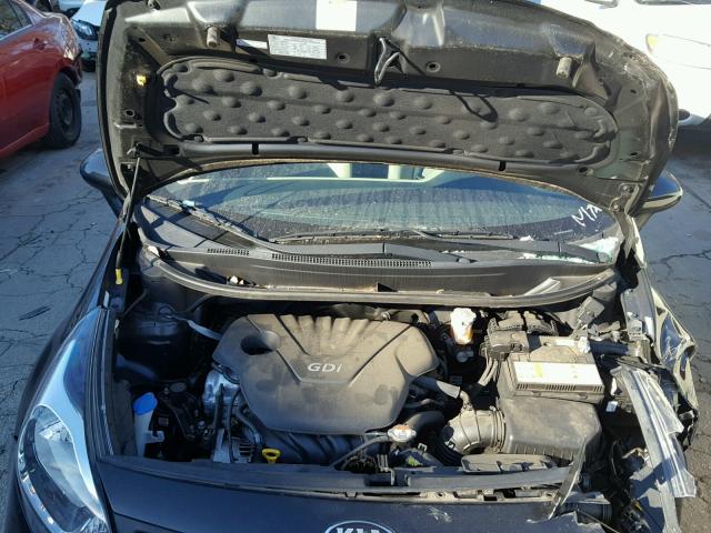 KNADM4A32D6299674 - 2013 KIA RIO LX Սև լուսանկար 7
