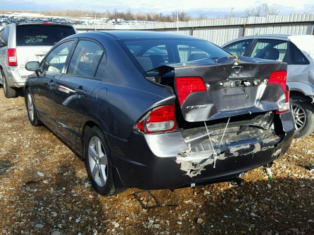 19XFA1F63AE013374 - 2010 HONDA CIVIC GRAY photo 3