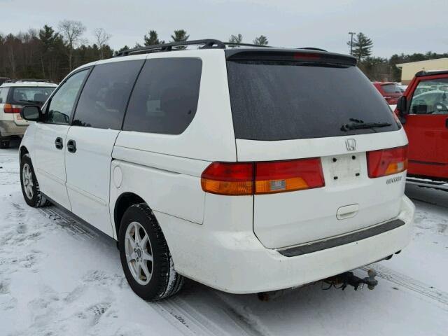 5FNRL18523B138925 - 2003 HONDA ODYSSEY LX WHITE photo 3