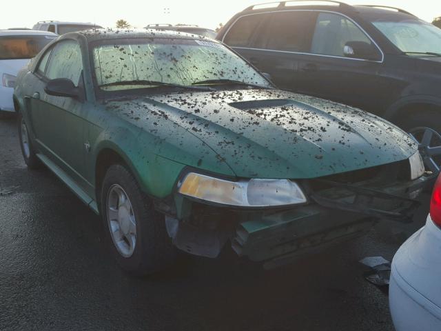 1FAFP4045XF107753 - 1999 FORD MUSTANG GREEN photo 1