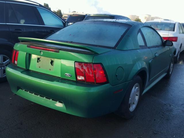 1FAFP4045XF107753 - 1999 FORD MUSTANG GREEN photo 4