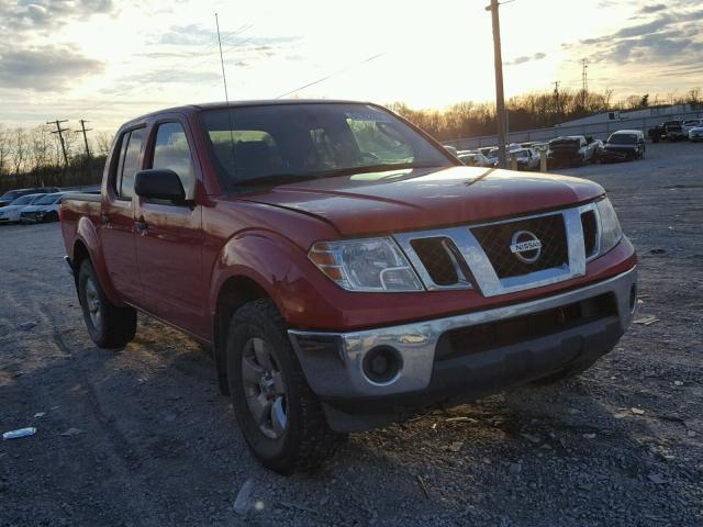 1N6AD0EV4BC408044 - 2011 NISSAN FRONTIER S RED photo 1