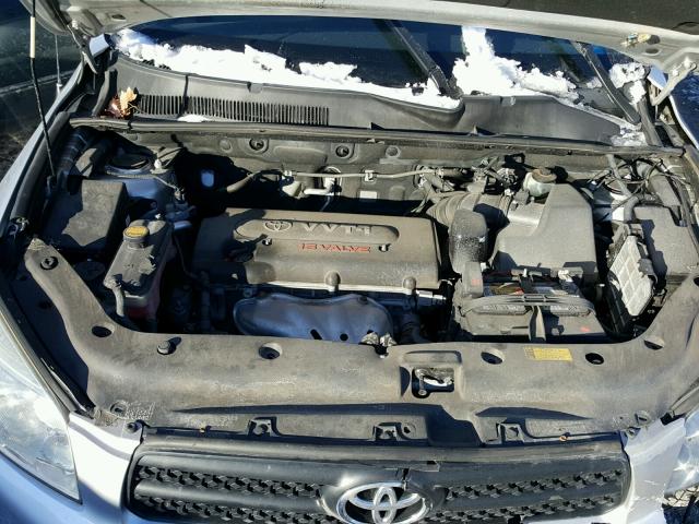 JTMZD33V965006749 - 2006 TOYOTA RAV4 SILVER photo 7