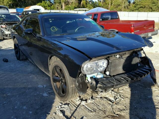 2C3CDYBT0EH242012 - 2014 DODGE CHALLENGER BLACK photo 1