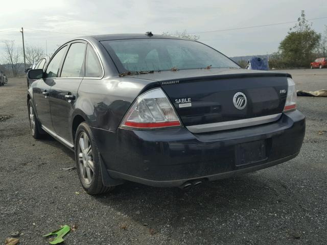 1MEHM43W38G605078 - 2008 MERCURY SABLE PREM BLUE photo 3