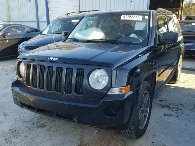 1J4FT28BX9D208681 - 2009 JEEP PATRIOT SP BLACK photo 2