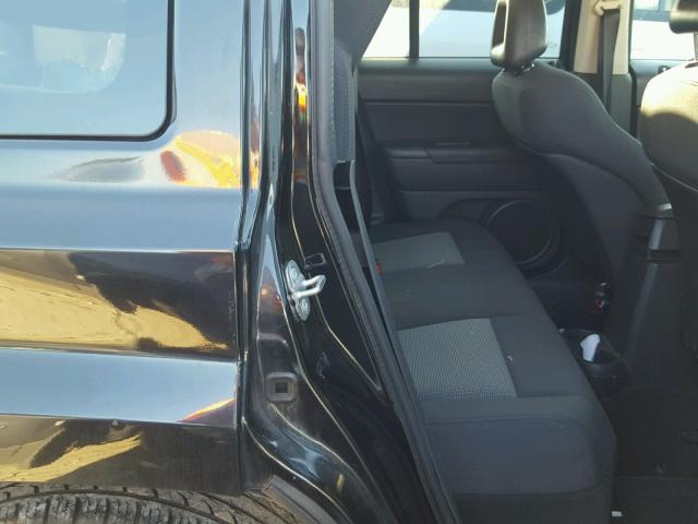 1J4FT28BX9D208681 - 2009 JEEP PATRIOT SP BLACK photo 6