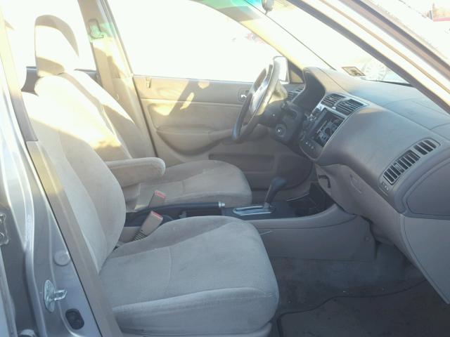 2HGES26742H569885 - 2002 HONDA CIVIC EX 棕色 照片 5