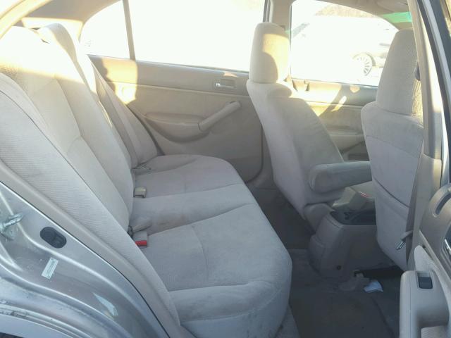 2HGES26742H569885 - 2002 HONDA CIVIC EX 棕色 照片 6