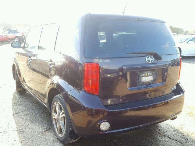 JTLKE50E891070957 - 2009 TOYOTA SCION XB 紫色 照片 3