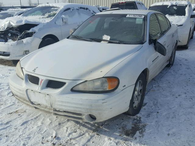 1G2NF52E61M653263 - 2001 PONTIAC GRAND AM S Սպիտակ լուսանկար 2
