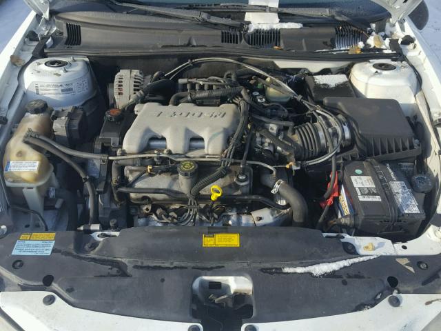 1G2NF52E61M653263 - 2001 PONTIAC GRAND AM S Սպիտակ լուսանկար 7