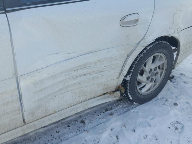 1G2NF52E61M653263 - 2001 PONTIAC GRAND AM S Սպիտակ լուսանկար 9