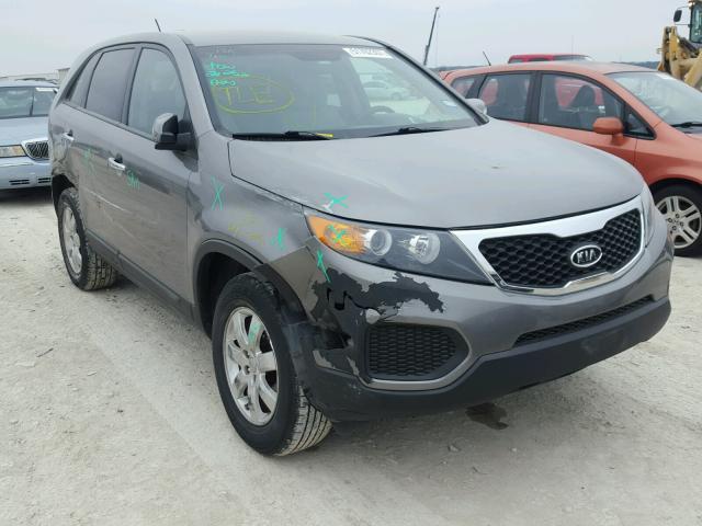 5XYKT4A14DG329539 - 2013 KIA SORENTO LX CHARCOAL photo 1