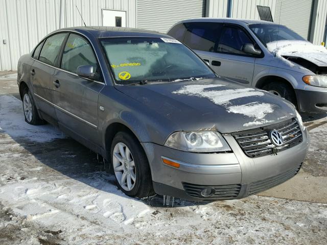 WVWPD63B24P049880 - 2004 VOLKSWAGEN PASSAT GLS SILVER photo 1