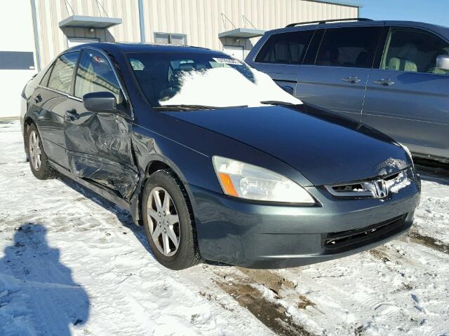 1HGCM66534A067457 - 2004 HONDA ACCORD EX GREEN photo 1