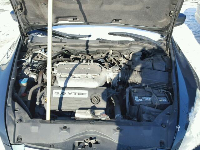 1HGCM66534A067457 - 2004 HONDA ACCORD EX GREEN photo 7