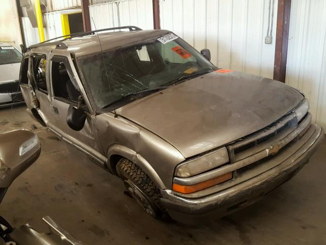 1GNDT13W5Y2325622 - 2000 CHEVROLET BLAZER TAN photo 1