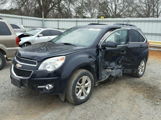 2GNFLNEK9C6384825 - 2012 CHEVROLET EQUINOX LT BLACK photo 2