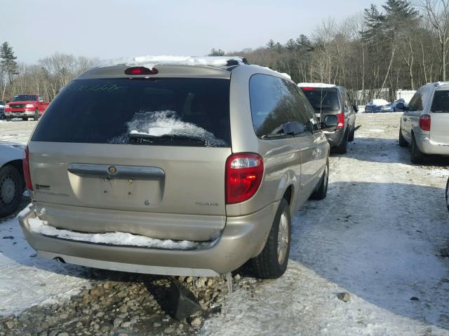 2A8GP54L76R840621 - 2006 CHRYSLER TOWN & COU TAN photo 4