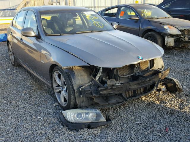 WBAPM77599NL87156 - 2009 BMW 335 I GRAY photo 1