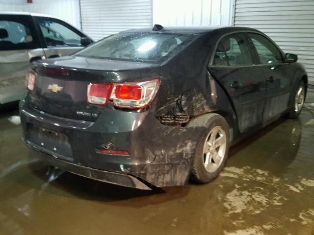 1G11B5SL0EF132787 - 2014 CHEVROLET MALIBU LS GRAY photo 4