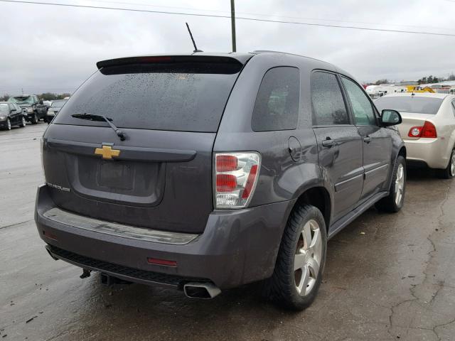 2CNDL537386018490 - 2008 CHEVROLET EQUINOX SP CHARCOAL photo 4