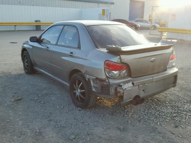 JF1GD67636G508128 - 2006 SUBARU IMPREZA 2. GRAY photo 3