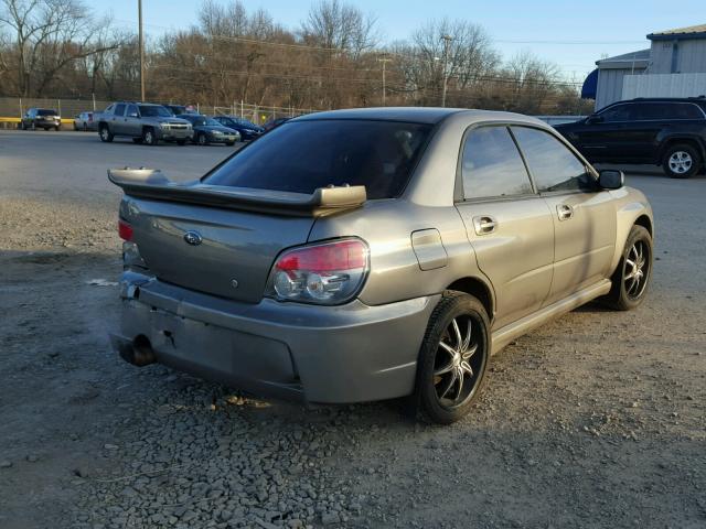 JF1GD67636G508128 - 2006 SUBARU IMPREZA 2. GRAY photo 4