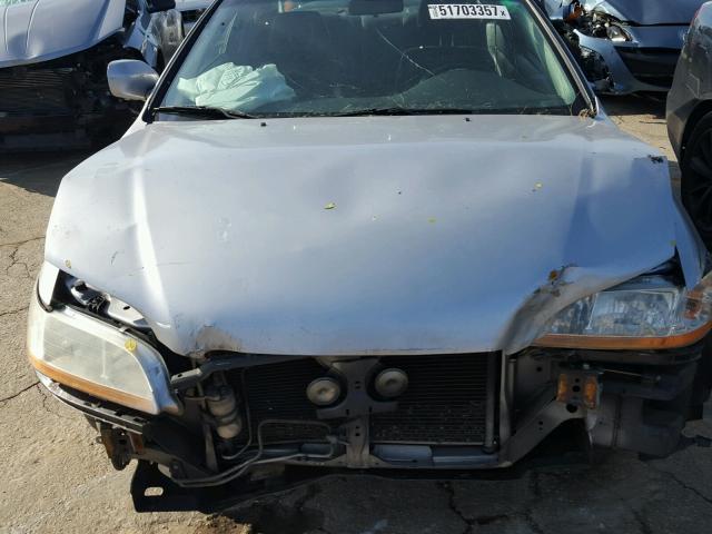 1HGCG22502A000088 - 2002 HONDA ACCORD EX SILVER photo 7