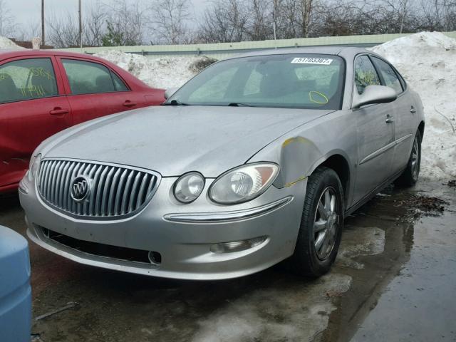 2G4WC582581135460 - 2008 BUICK LACROSSE C SILVER photo 2