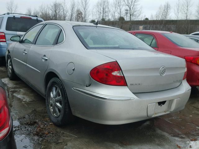 2G4WC582581135460 - 2008 BUICK LACROSSE C SILVER photo 3