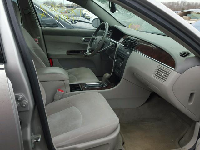 2G4WC582581135460 - 2008 BUICK LACROSSE C SILVER photo 5