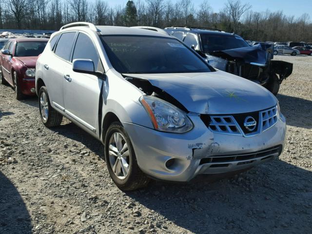 JN8AS5MT3DW028415 - 2013 NISSAN ROGUE S SILVER photo 1