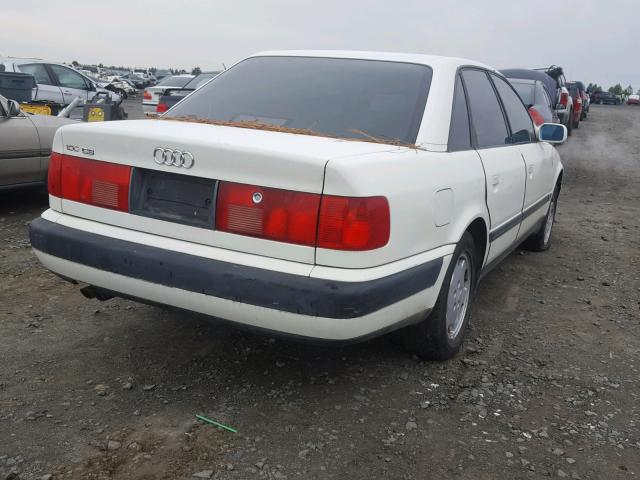 WAUDJ54A5NN070471 - 1992 AUDI 100 CS WHITE photo 4